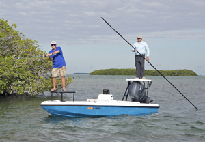 Testing grounds of the Florida Keys are right in Towe's own backyard. 